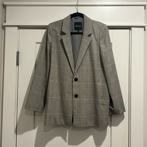 Madewell Oversized blazer plaid size large